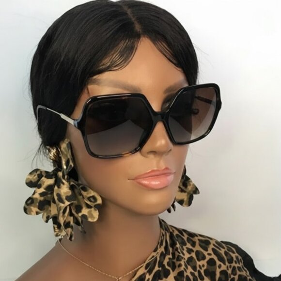 💯 - New Authentic Burberry Brown Gradient Square Ladies Sunglasses BE4324